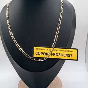 CADENA ESLABONES 14K 55 CM 9.9 GR (NUEVO)
