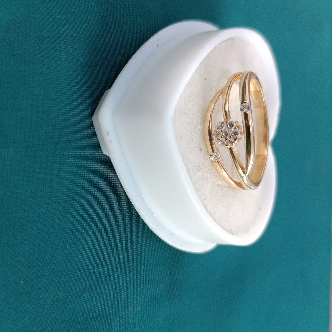 ANILLOS DAMA ORO 10K 2 (NUEVO)