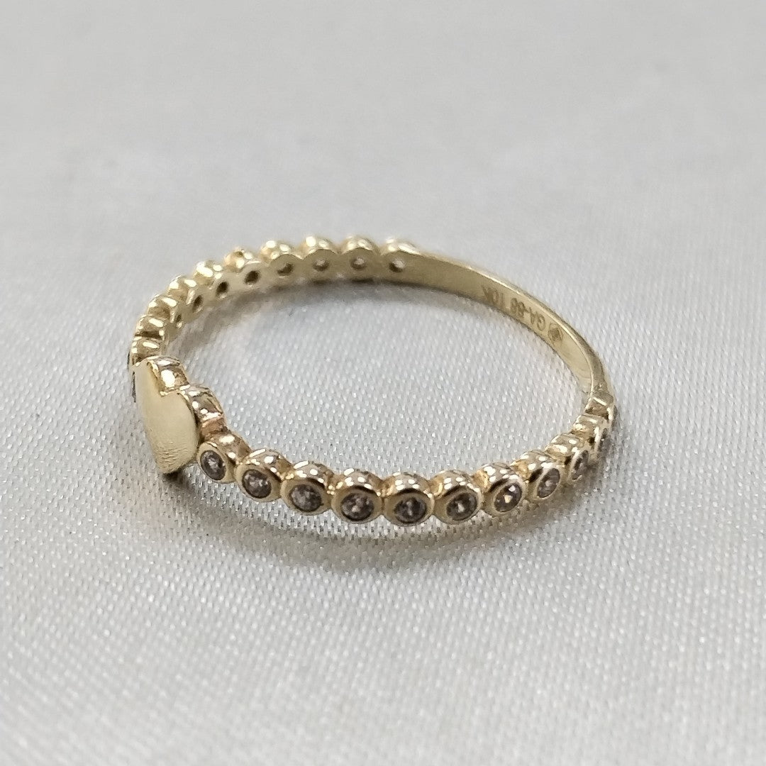 ANILLO ORO 10 K 1,10 GRMS (SEMINUEVO)