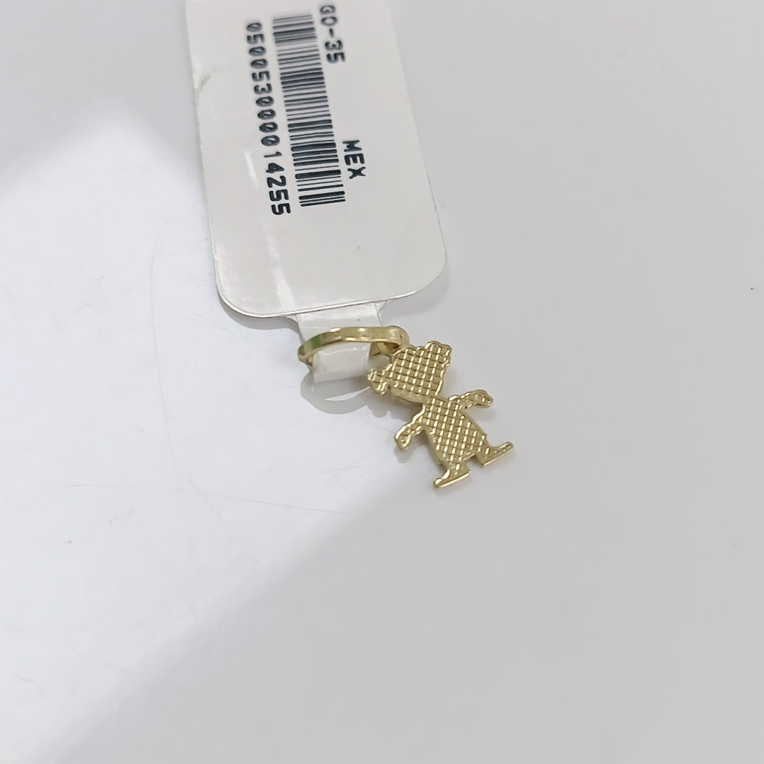 DIJE NIÑA 10K 0.3 GR (NUEVO)