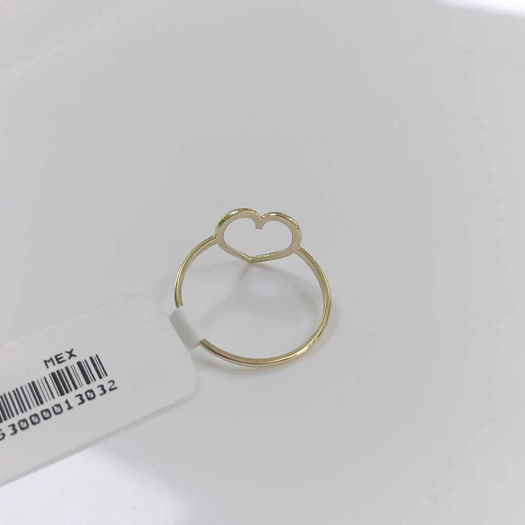 ANILLOS ANILLITO FIG CORAZON 10K TALLA 7 0.9 GR (NUEVO)