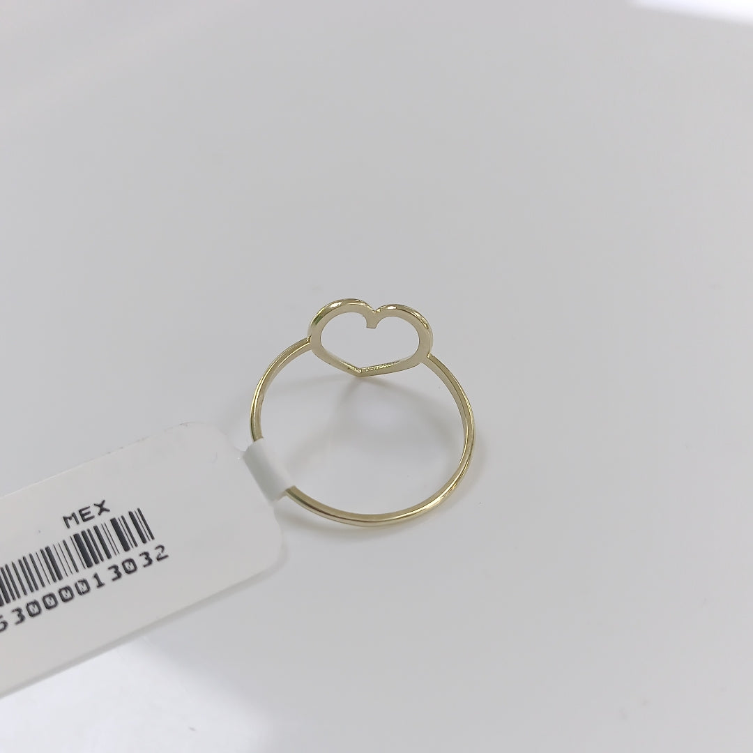 ANILLOS ANILLITO FIG CORAZON 10K TALLA 7 0.9 GR (NUEVO)