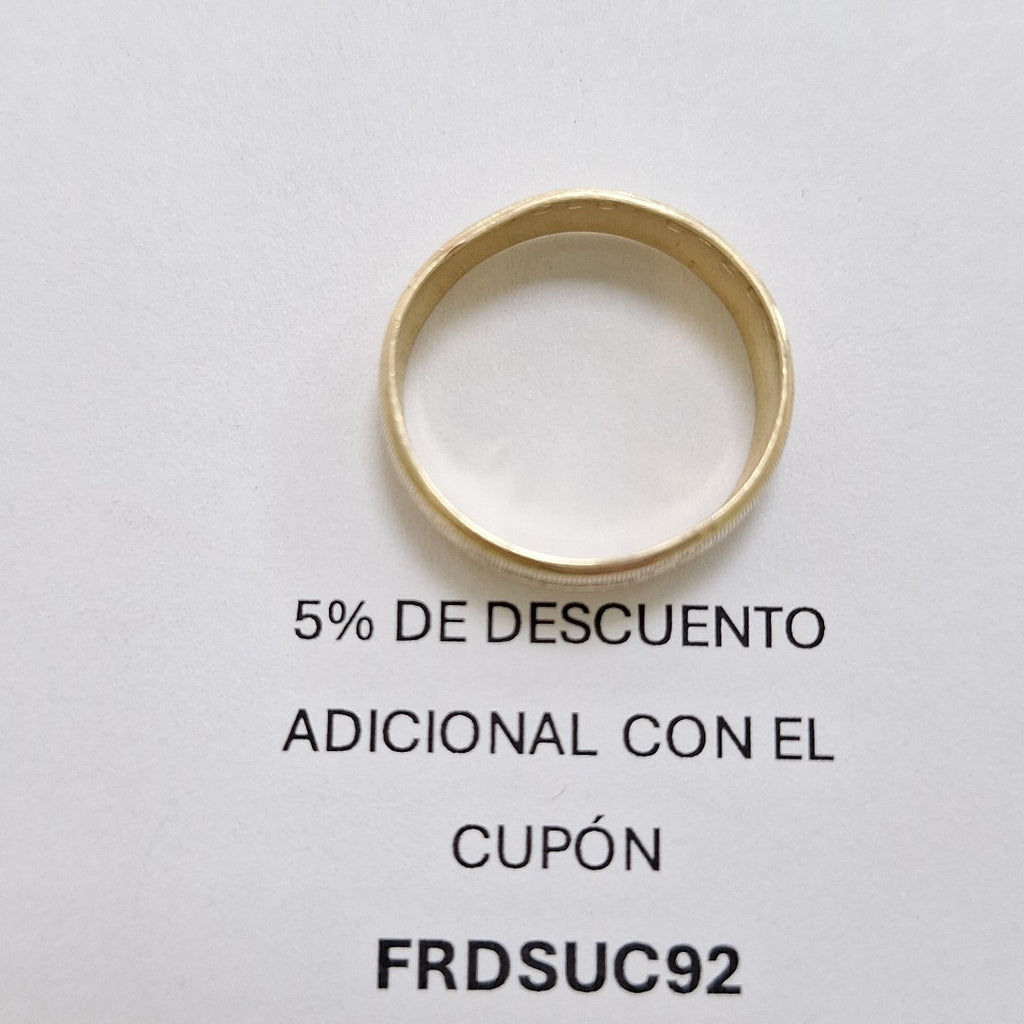 ARGOLLA ORO 10 K 1,80 GRMS (SEMINUEVO)
