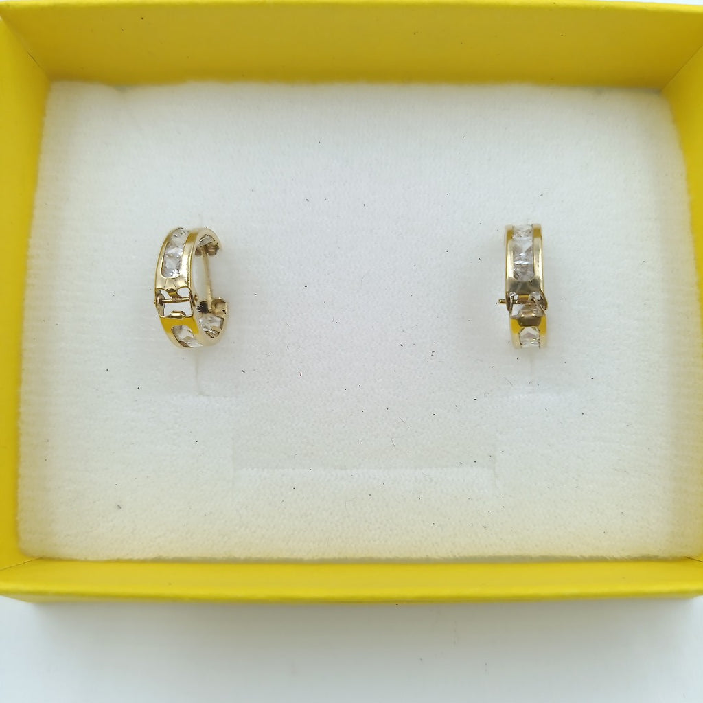 ARETES PAR ORO 10 K 1.7 GRMS (SEMINUEVO)