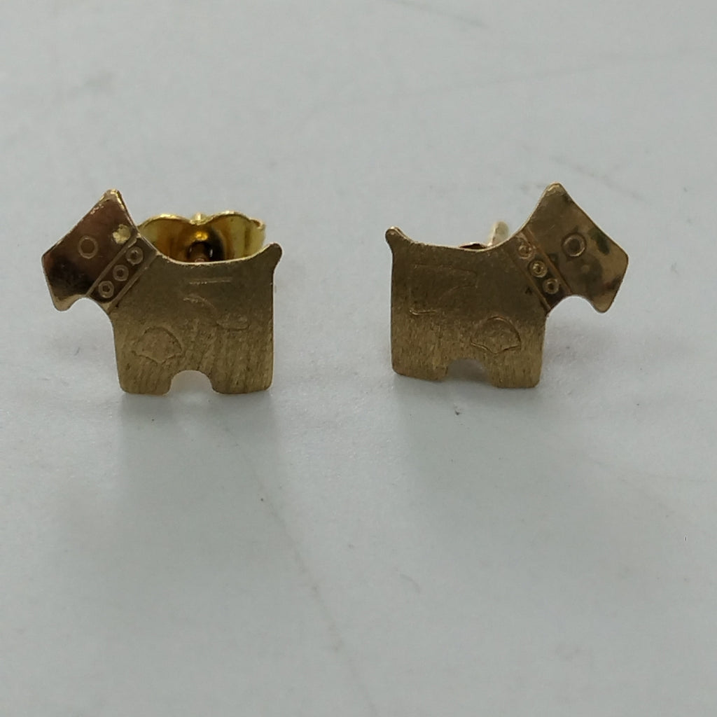 BROQUELES PAR ORO 14 K 0,90 GRMS (SEMINUEVO)