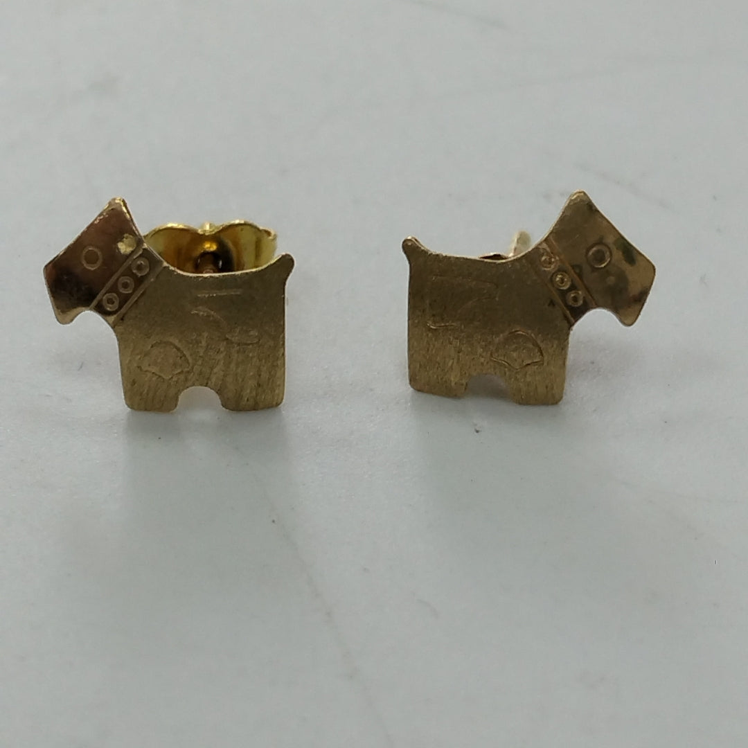 BROQUELES PAR ORO 14 K 0,90 GRMS (SEMINUEVO)
