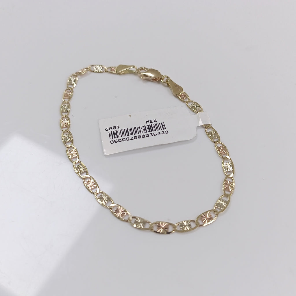 PULSERA GUCHI 14K 18 CM 2.9 GR (NUEVO)