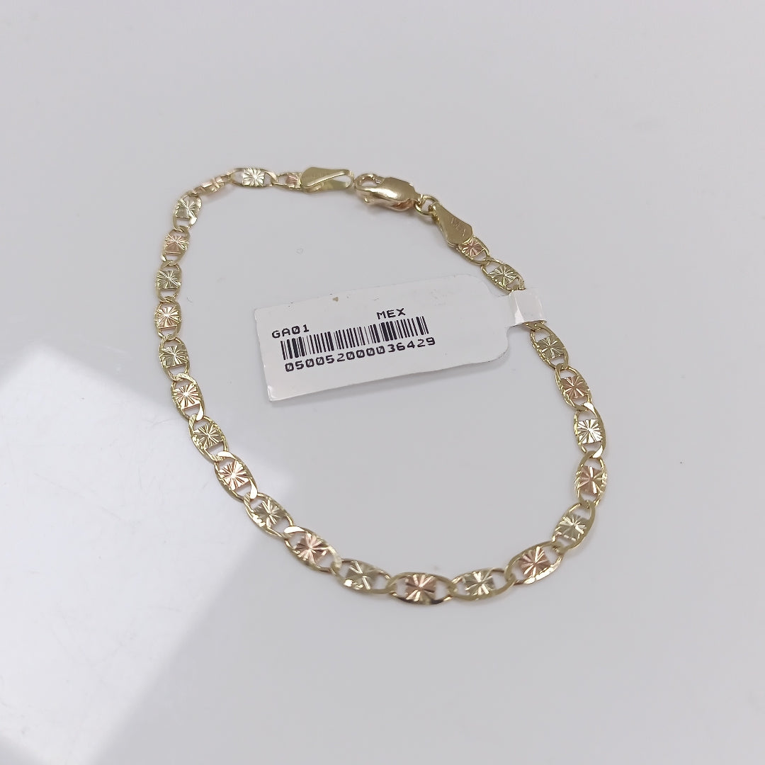 PULSERA GUCHI 14K 18 CM 2.9 GR (NUEVO)