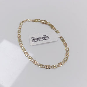PULSERA GUCHI 14K 18 CM 2.9 GR (NUEVO)