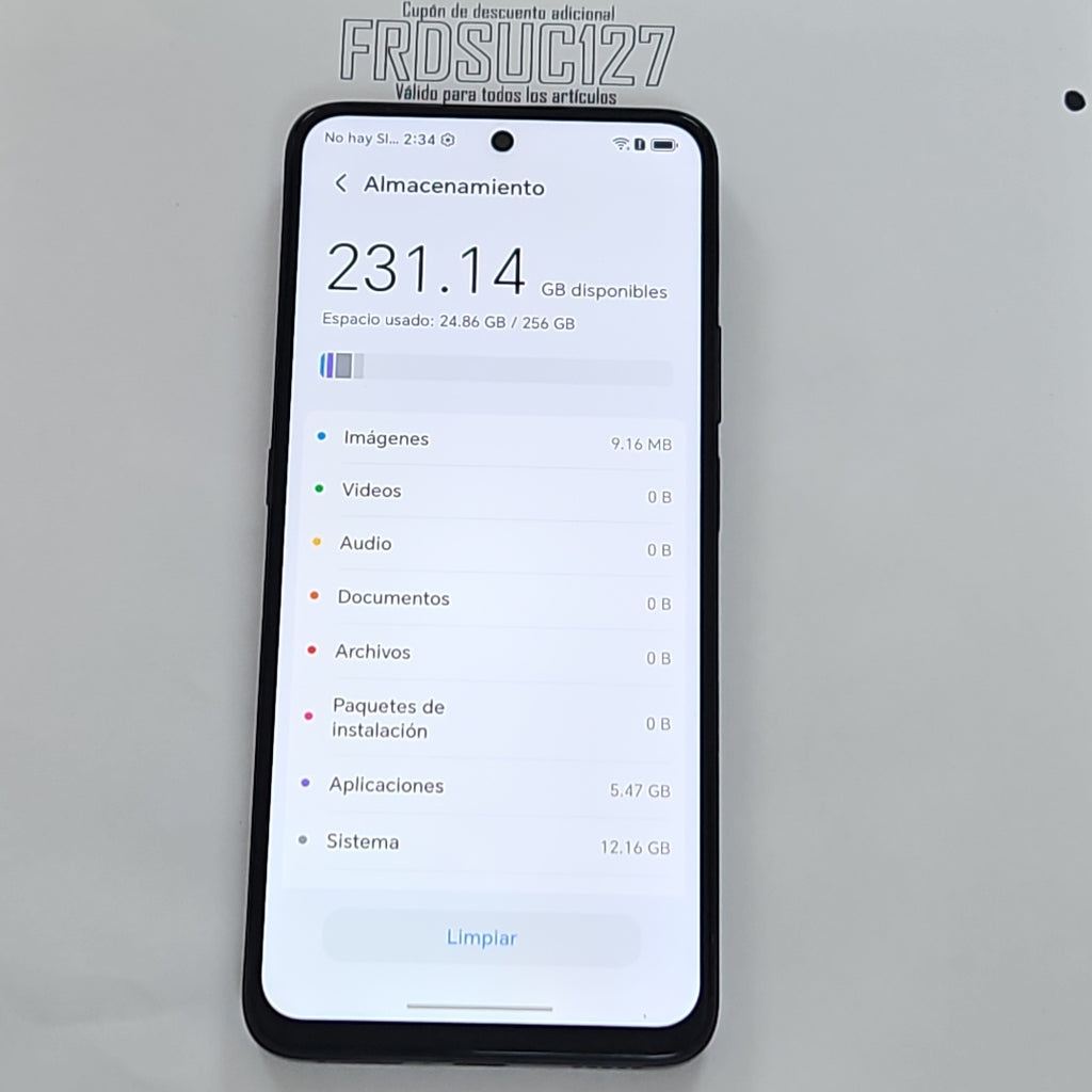 CELULAR HONOR X7D LGN-LX3 (2025) 256 GB 8 GB RAM (SEMINUEVO)