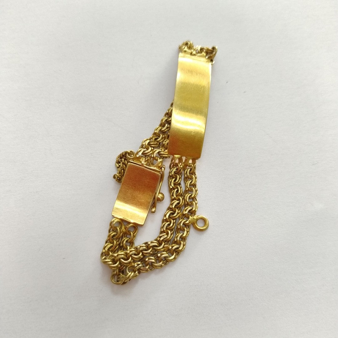 ESCLAVA ORO 18 K 19 GRMS (SEMINUEVO)