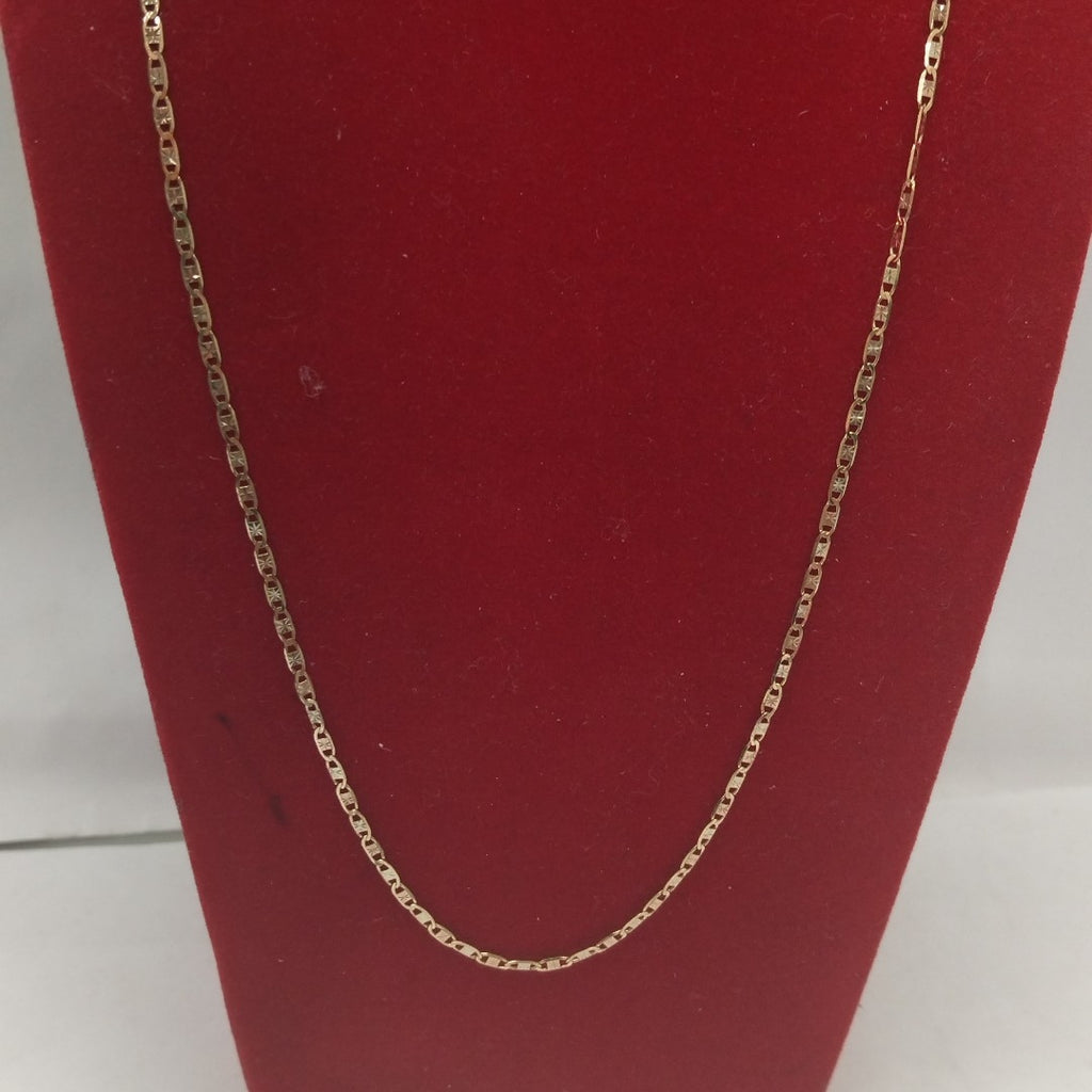 CADENA ORO, ORO COMBINADO 10 K 2.1 GRMS (SEMINUEVO)