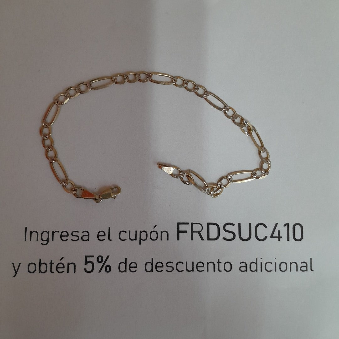 PULSERA ORO 14 K 4,00 GRMS (SEMINUEVO)
