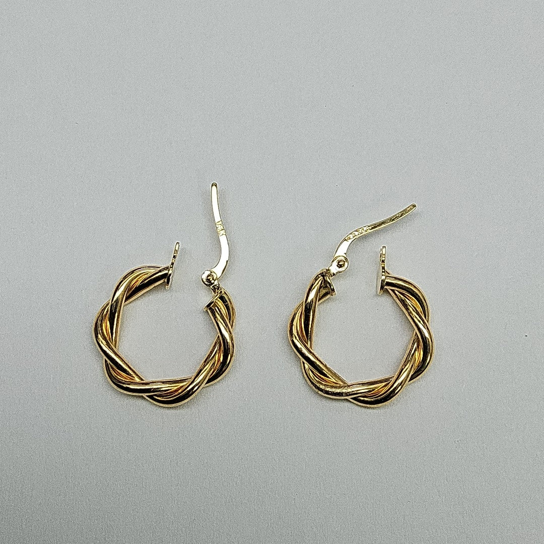 ARRACADAS ORO 14K 1.9 (NUEVO)