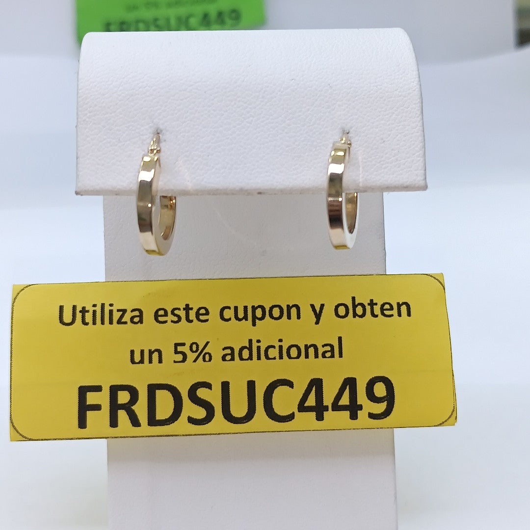 ARRACADAS ORO 14K 1.3 (NUEVO)
