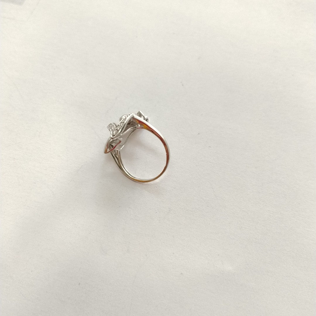ANILLITO ORO, ORO BLANCO 14 K 4 GRMS (SEMINUEVO)