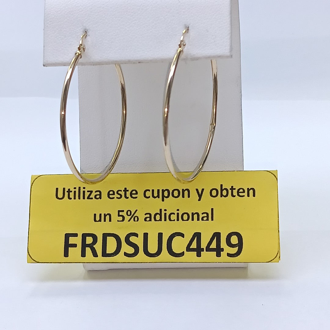 ARRACADAS ORO 14K 1.4 (NUEVO)