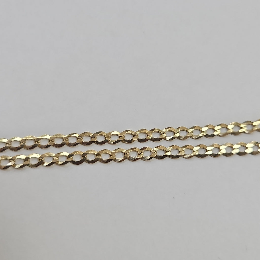 PULSERA BARBADA 14K 18 CM 1.8 GR (NUEVO)