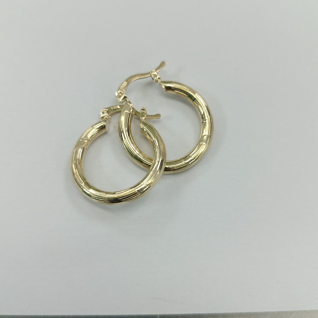 ARETES ARRACADAS 14K 2.8 GR (NUEVO)