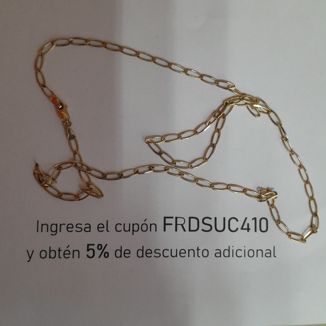 CADENA ORO 14 K 8,30 GRMS (SEMINUEVO)