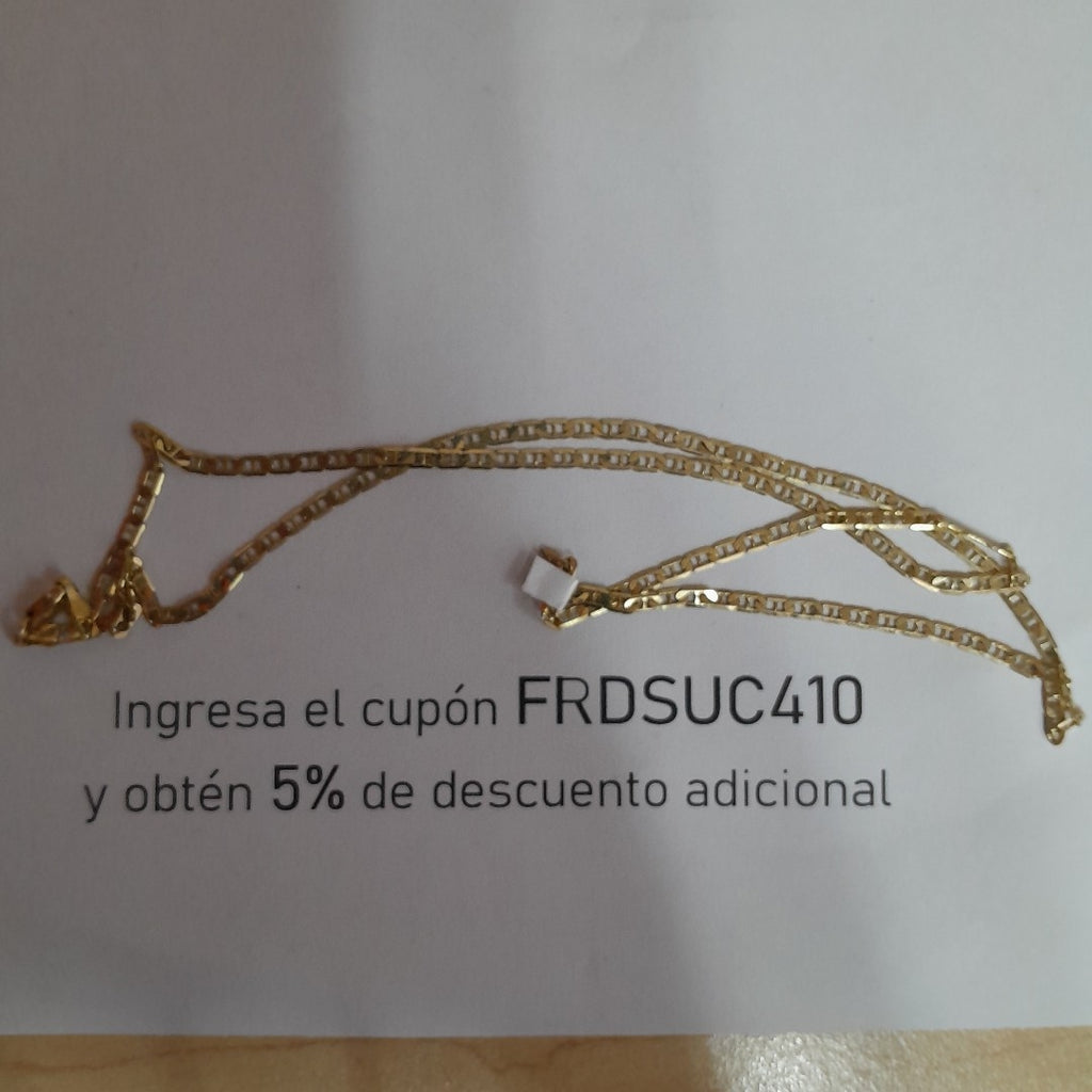 CADENA ORO 14 K 7,40 GRMS (SEMINUEVO)