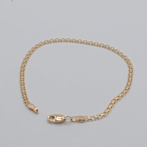 PULSERA BISMARK 14K 18 CM 2.4 GR (NUEVO)