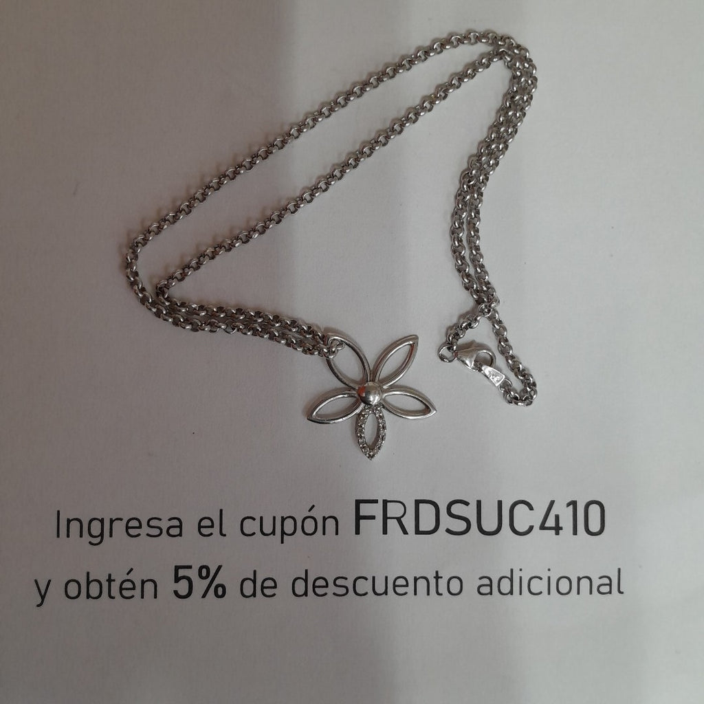CADENA ORO BLANCO 14 K 5,30 GRMS (SEMINUEVO)