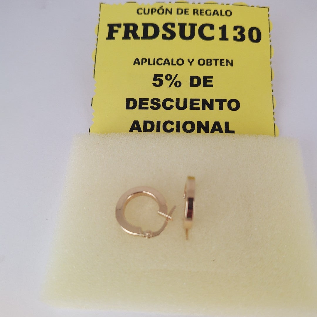 ARRACADAS ORO 14K 1.3 (NUEVO)