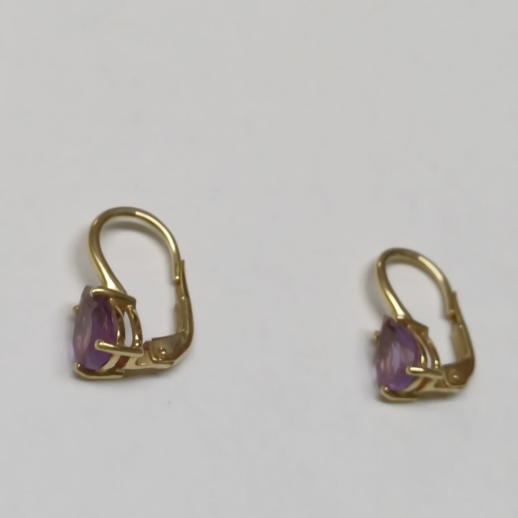 ARETES PAR ORO 14 K 2.5 GRMS (SEMINUEVO)