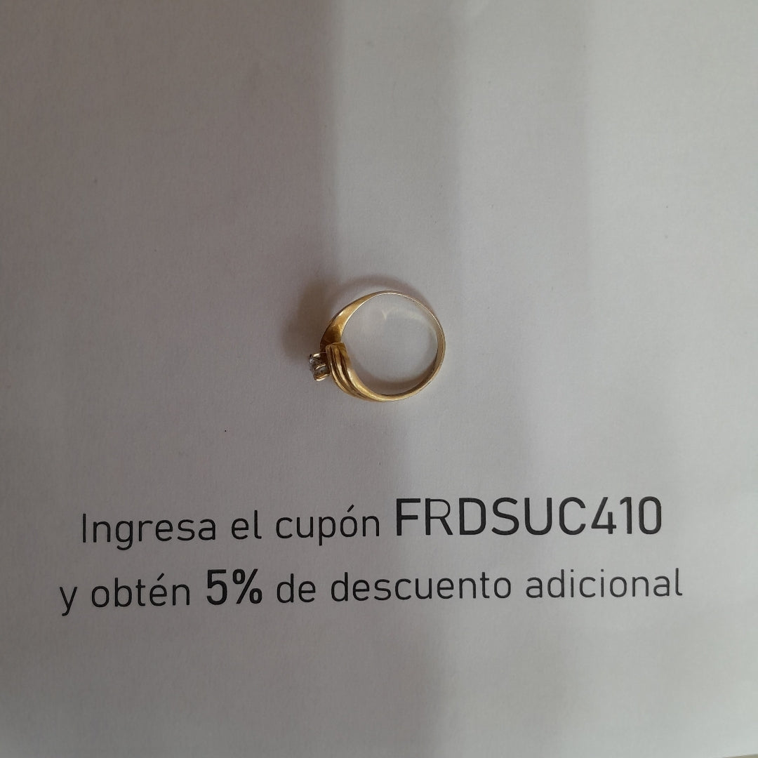ANILLITO ORO 14 K 3,60 GRMS (SEMINUEVO)