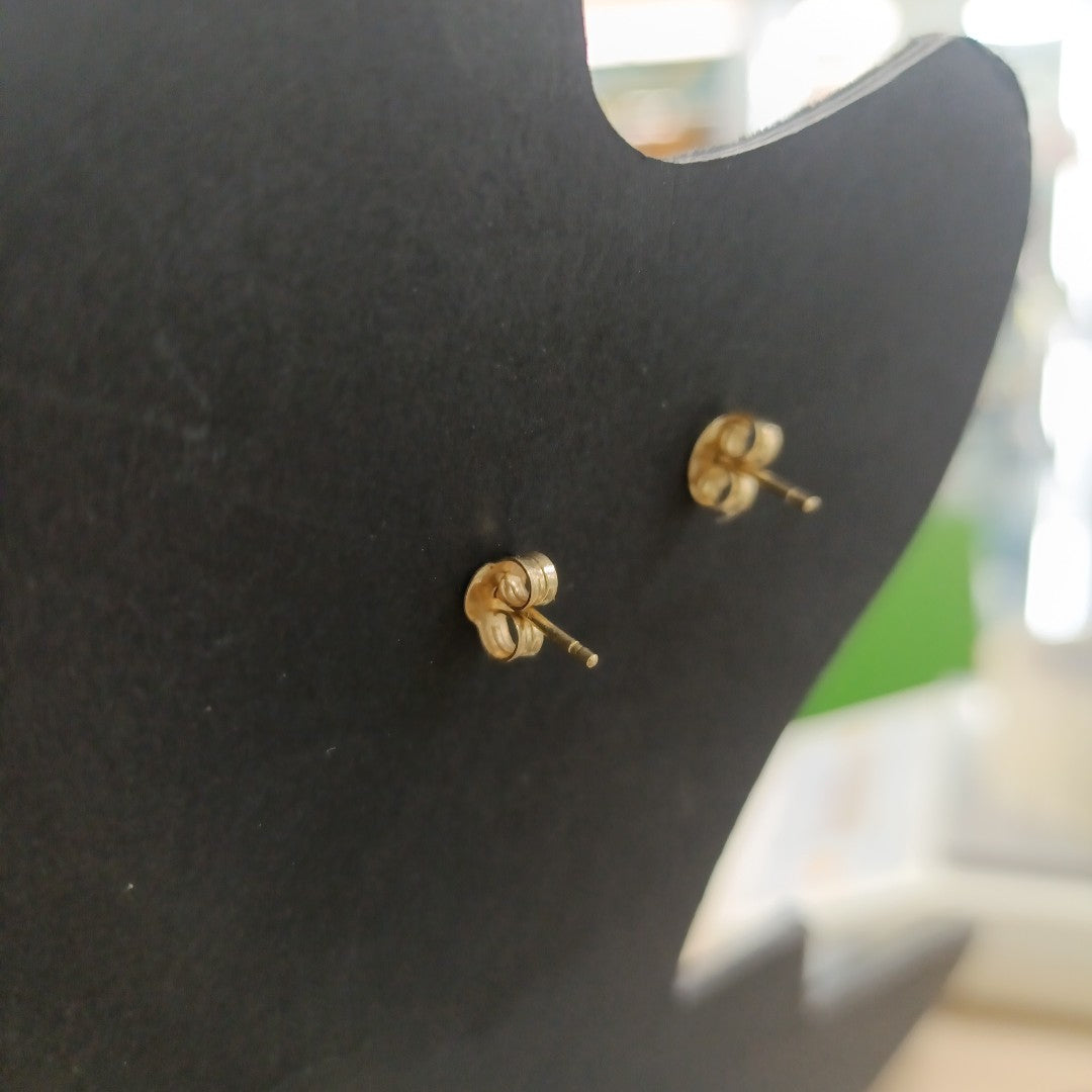 ARETES PAR ORO 14 K 1,70 GRMS (SEMINUEVO)