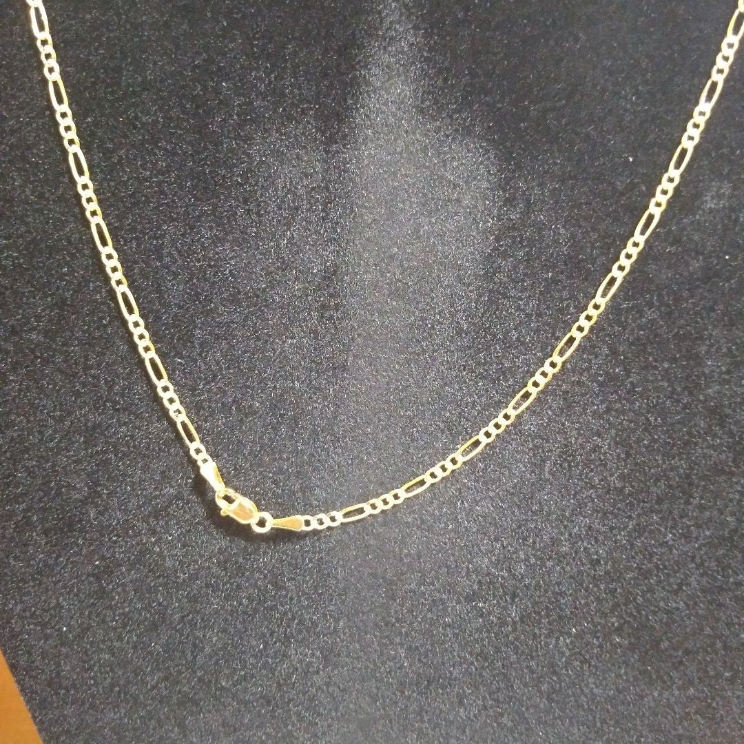 CADENA 3X1 DIAMANTADA 14K 55 CM 4.8 GR (NUEVO)