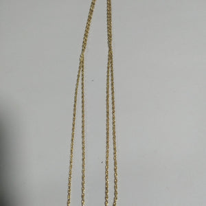 CADENA TORZAL 14K 55 CM 2.9 GR (NUEVO)