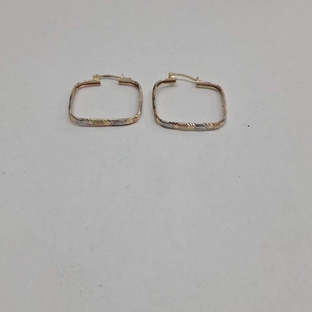 ARRACADAS PAR ORO 14 K 2.3 GRMS (SEMINUEVO)