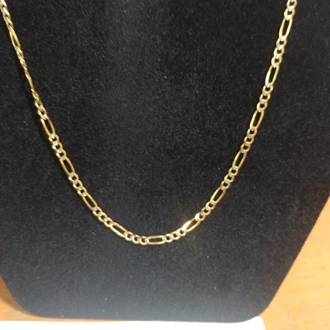 CADENA TEJIDO 3X1 9G 60 CM 14K (NUEVO)