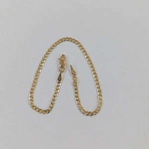 PULSERA BARBADA 14K 18 CM 2.1 GR (NUEVO)