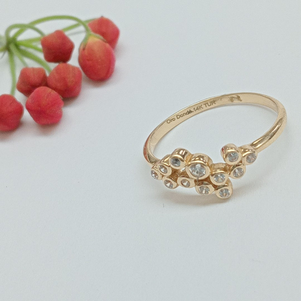 ANILLOS DAMA ORO 14K 1.6 (NUEVO)