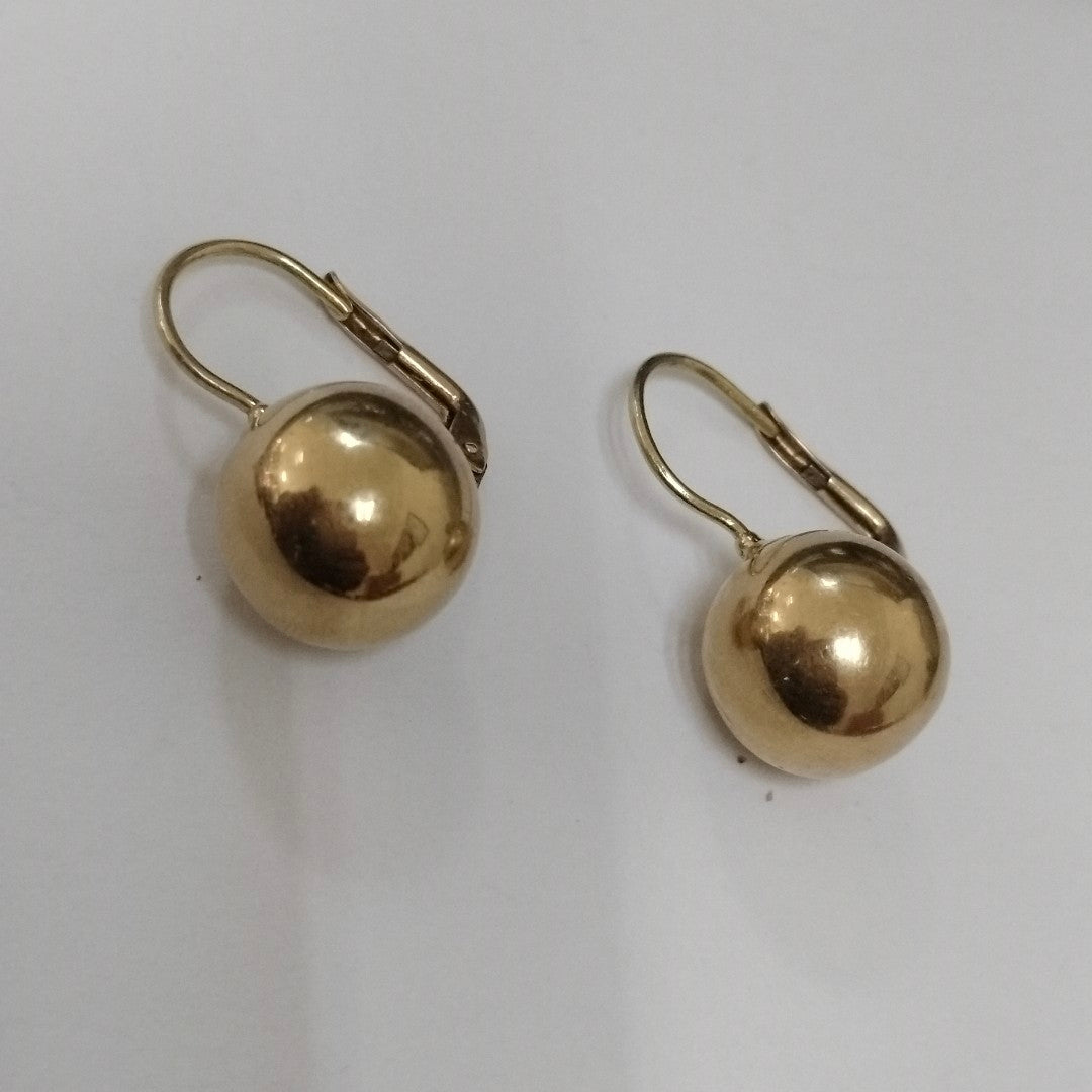 ARETES PAR ORO 18 K 5.7 GRMS (SEMINUEVO)