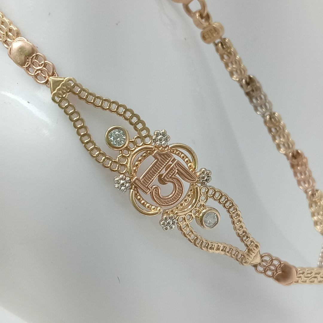 ESCLAVA ORO 14 K 5,40 GRMS (SEMINUEVO)