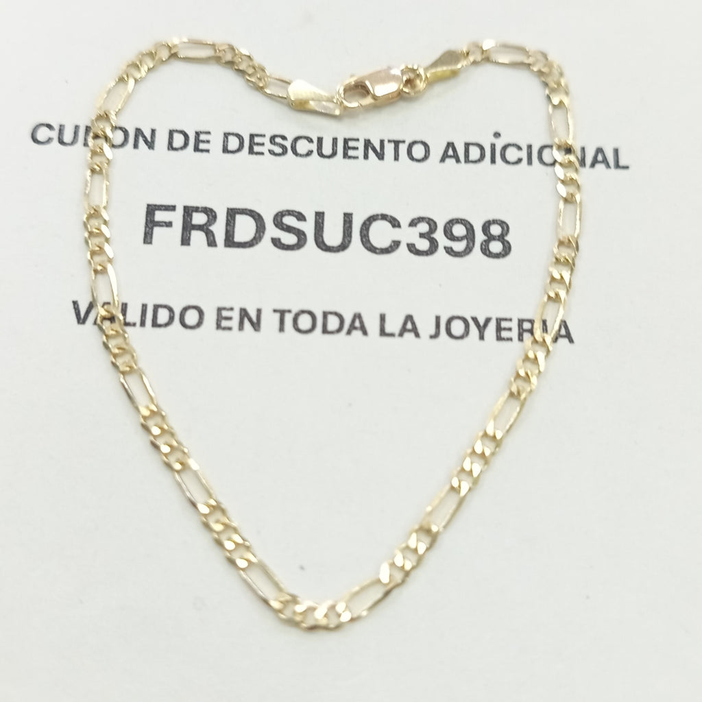 PULSERA 3X1 14K 18 CM 2 GR (NUEVO)