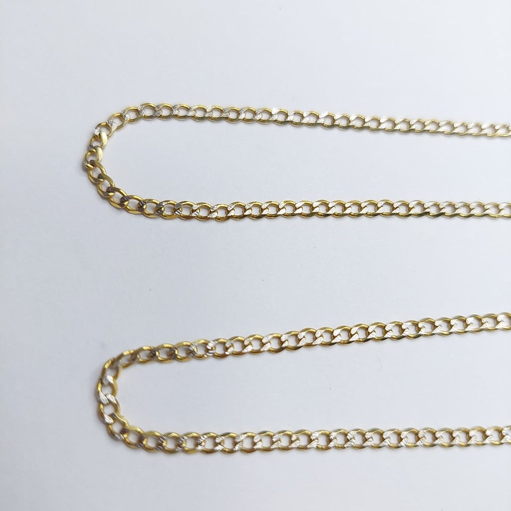 CADENA ORO, RODIADO 14 K 6.5 GRMS (SEMINUEVO)