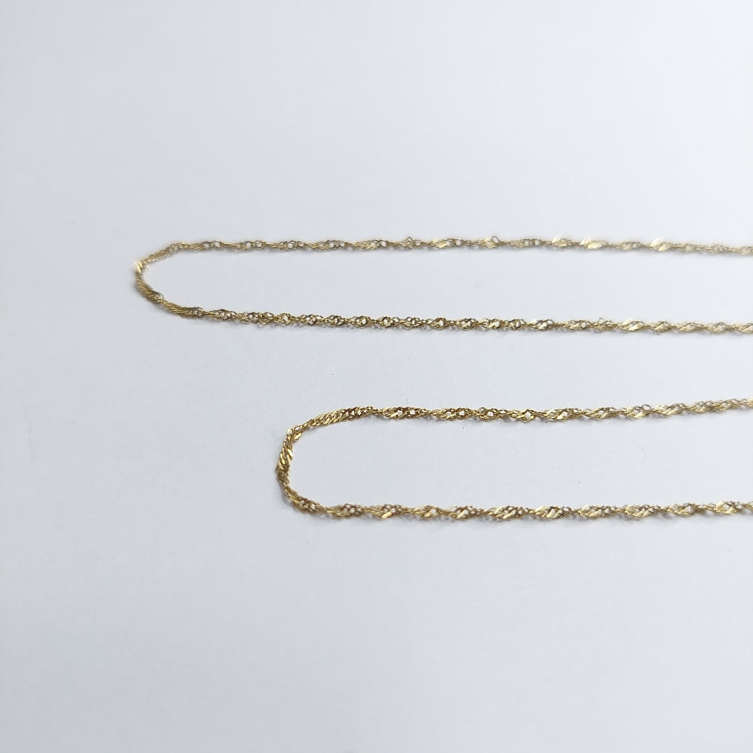 CADENA ORO 14 K 1.3 GRMS (SEMINUEVO)