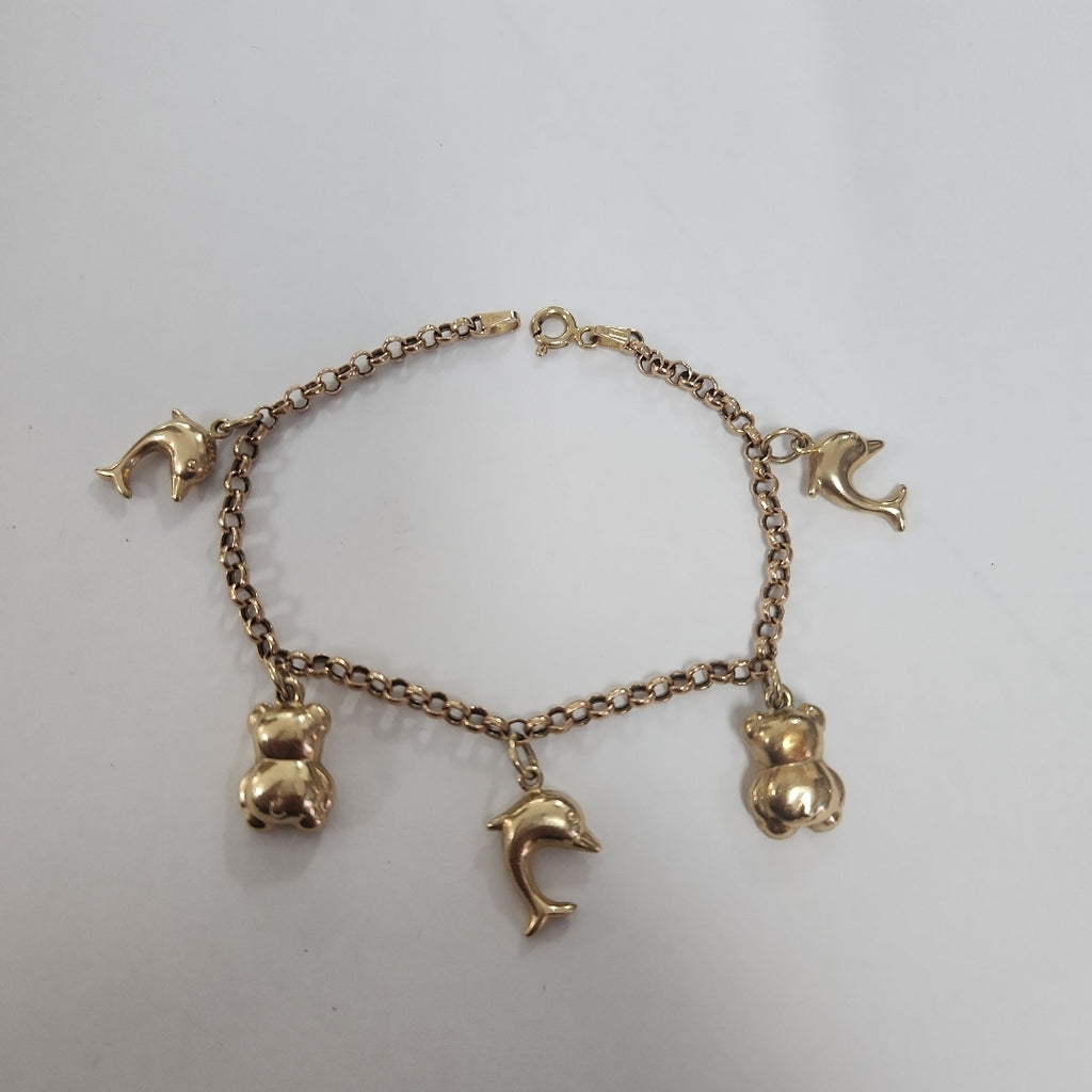 PULSERA ORO 14 K 7.6 GRMS (SEMINUEVO)