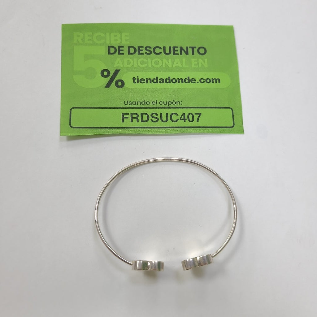 PULSERA RIGIDA PLATA 6.4 GRMS (SEMINUEVO)