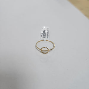 ANILLOS DAMA ORO 14K 0.8 (NUEVO)