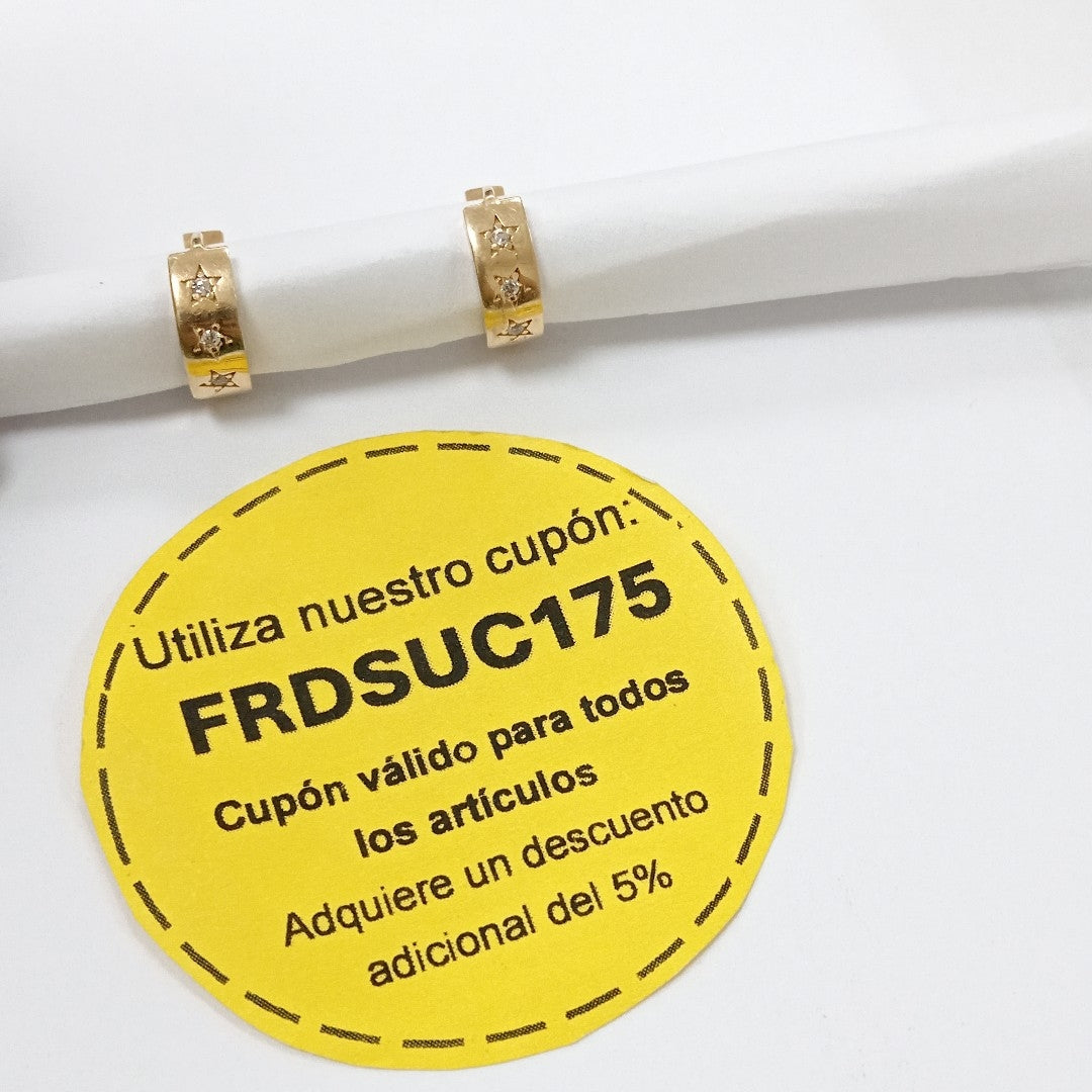 HUGGIES ORO 14K 2.4 (NUEVO)