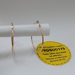 ARRACADAS ORO 14K 1.4 (NUEVO)