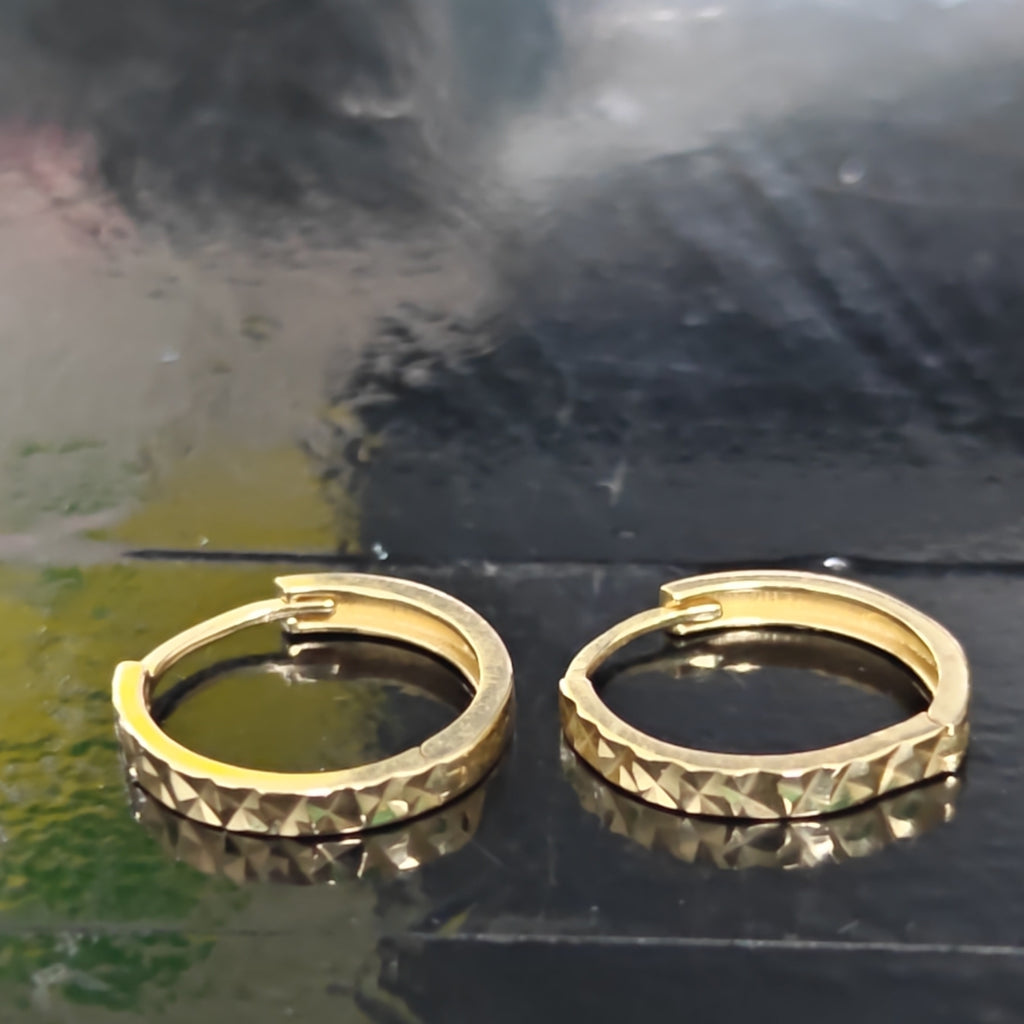 ARRACADAS PAR ORO 14 K 1,40 GRMS (SEMINUEVO)