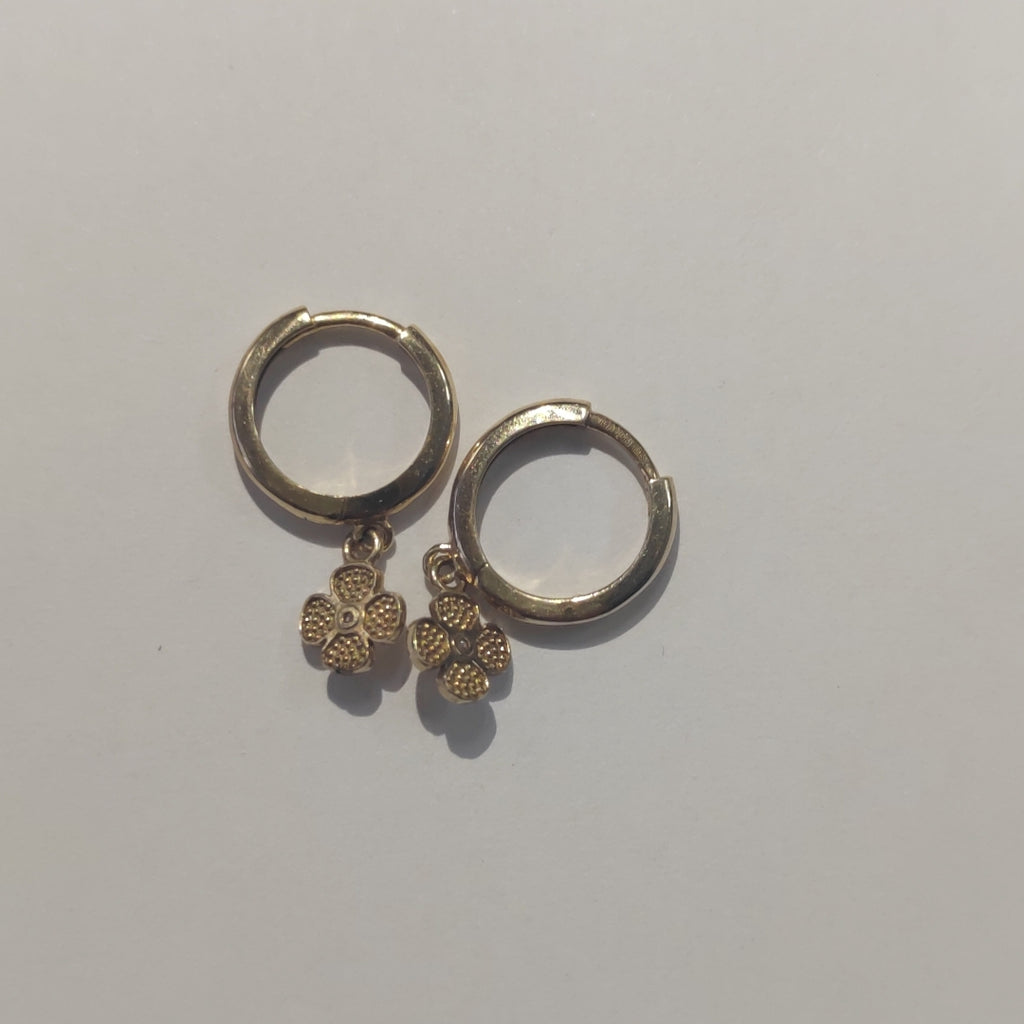 ARETES PAR ORO 10 K 1,80 GRMS (SEMINUEVO)