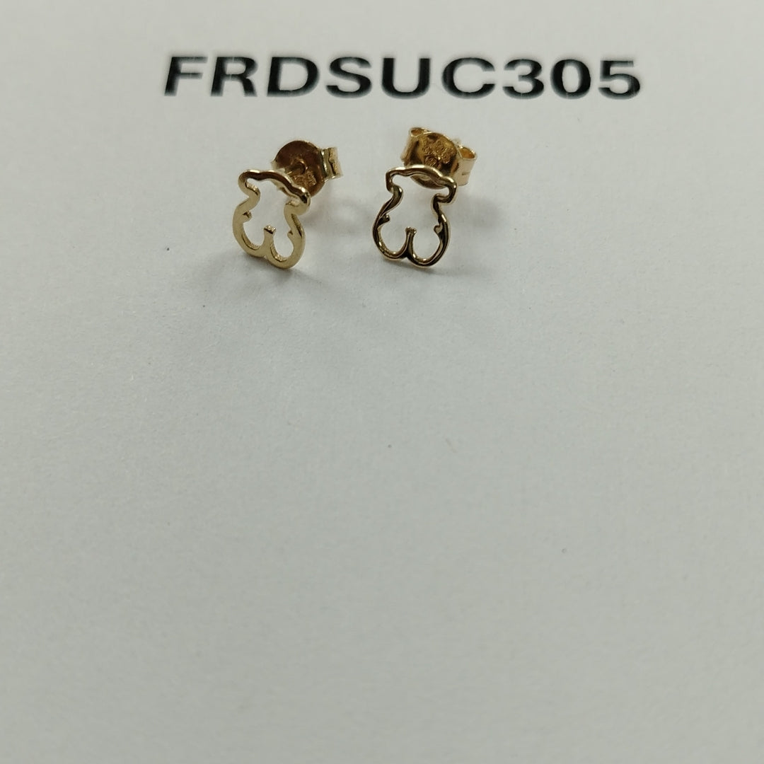 BROQUELES ORO 14K 0.8 (NUEVO)